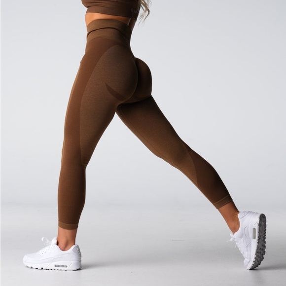 Mocha Contour 2.0 Seamless Leggings size M - Picture 1 of 6